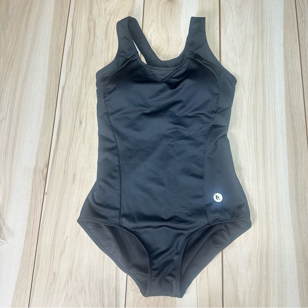 Baleaf One Piece Racerback Athletic Women’s Swimsuit Size Medium‎ Black New